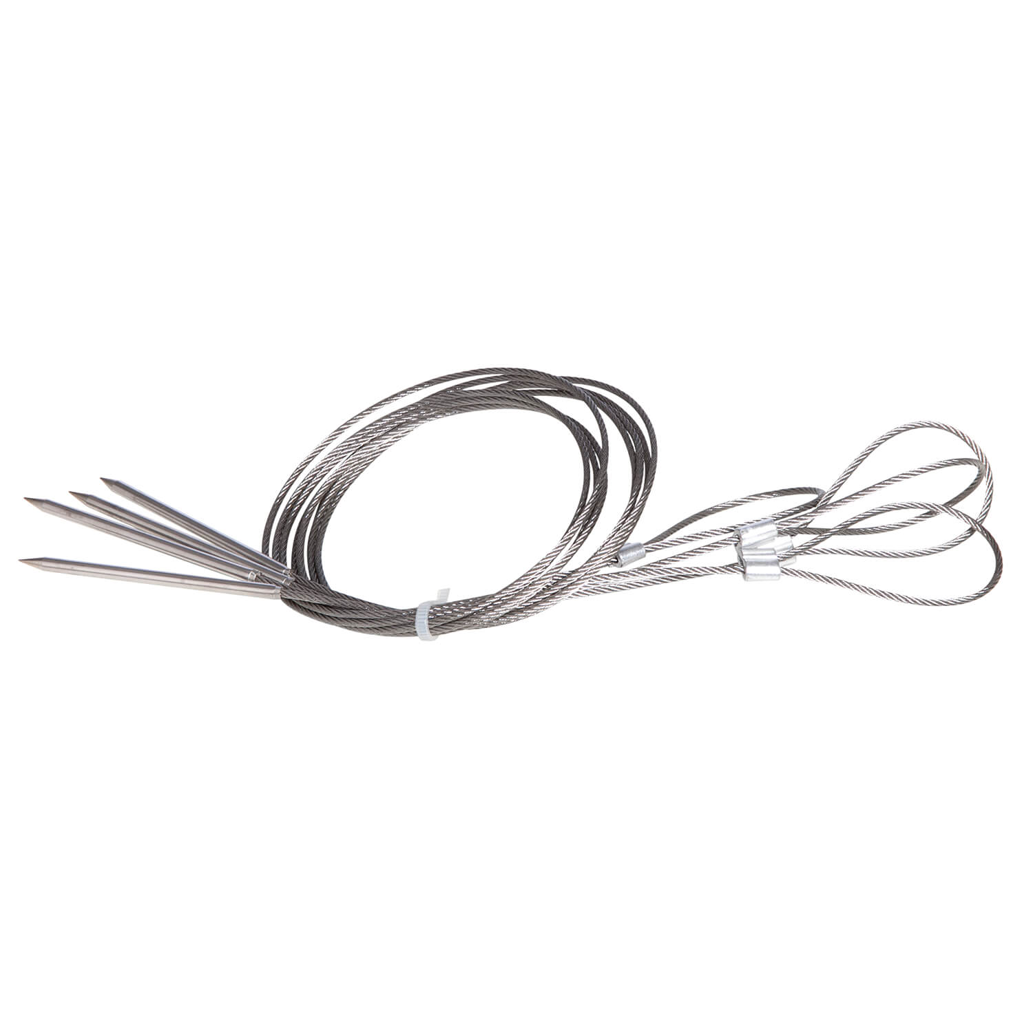 All'Grill® Flexibles Grillspieße Schaschlikdraht Grilldraht 4 Stück
