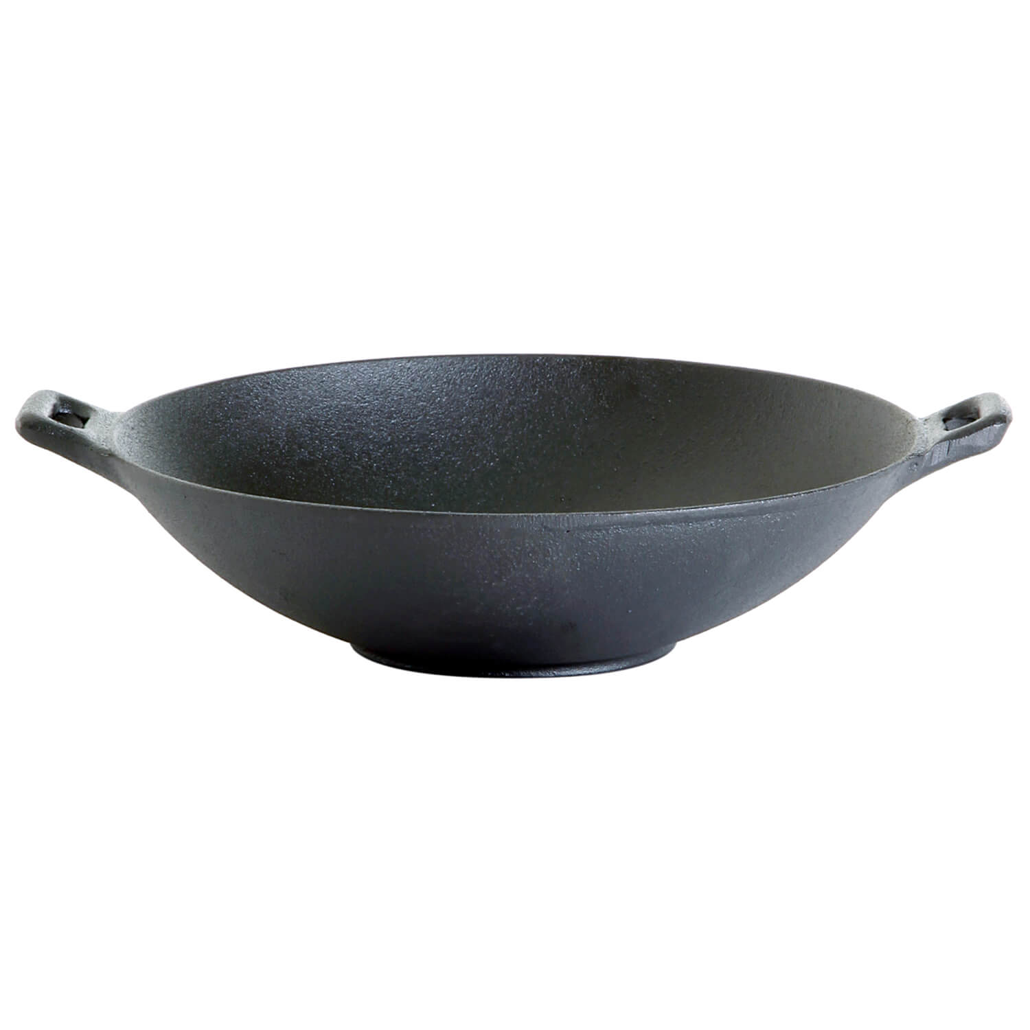 Gusseisenkuss Wok aus Gusseisen Ø 37 cm