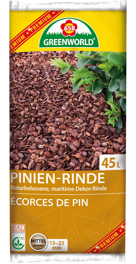 ASB Greenworld Pinien Rinde mittel 15-25 mm 45 Liter