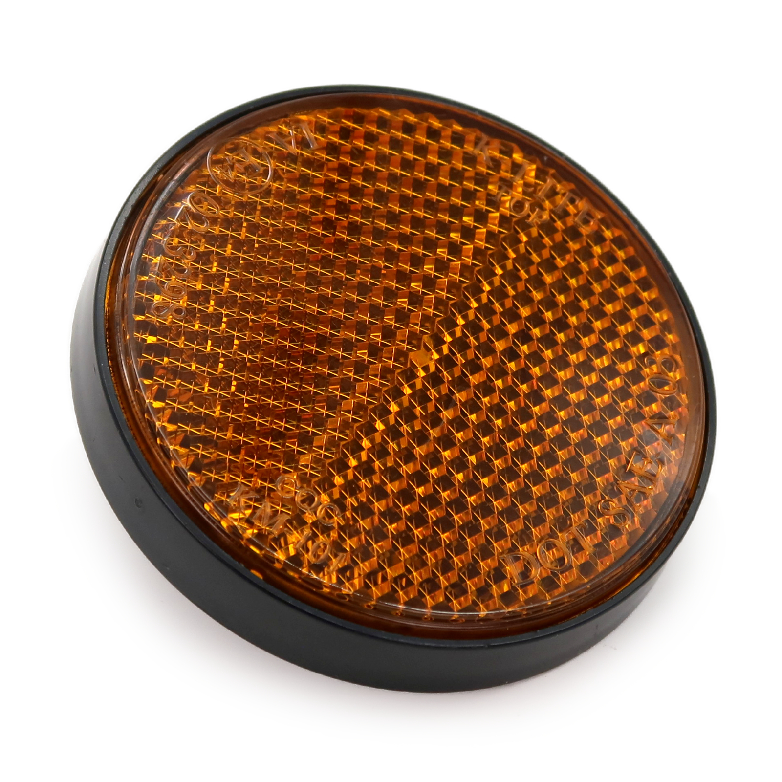 Rolektro Reflektor, rund, Orange, 1 Stück für MCru45
