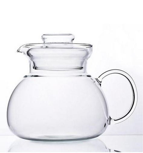 BOHEMIA Cristal Glaskanne Marta mit Sieb 1,5L