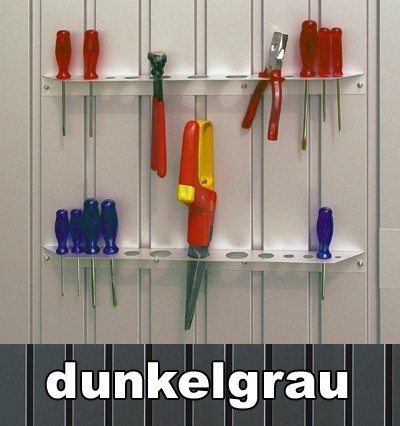Werkzeughalter 2er-Set für Biohort Avantgarde dunkelgrau-metallic