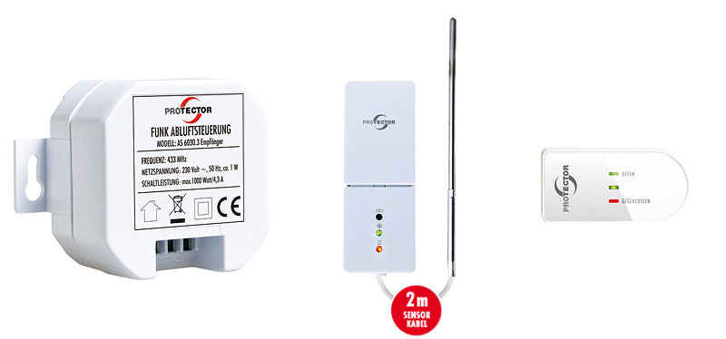 Abluftsteuerung Funk Protector AS 6030.3 bis 1000W