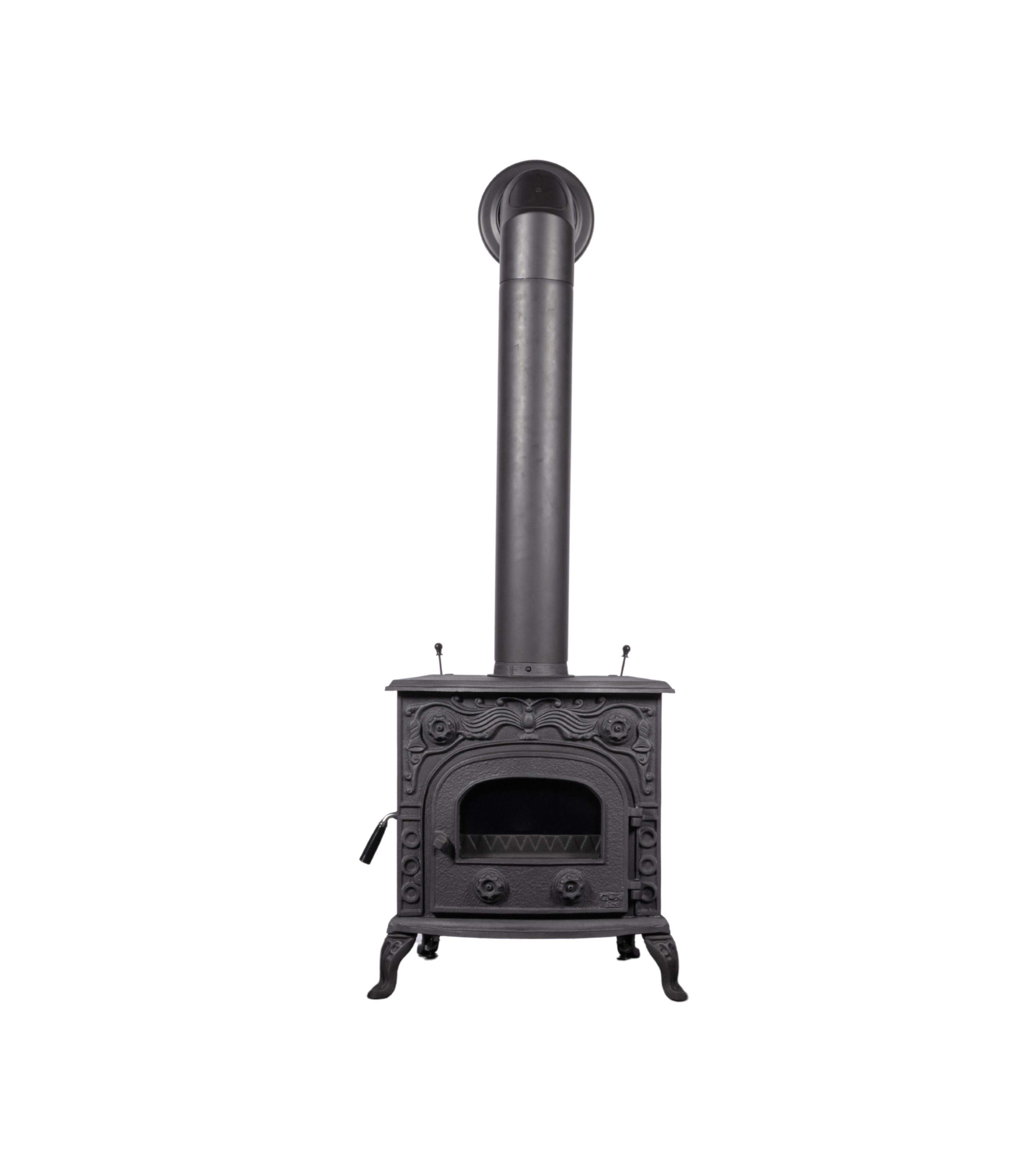 Globe Fire Eros I Kaminofen raumluftunabhängig schwarz 7,7 kW