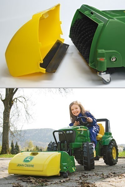 Kehrmaschine für Tretfahrzeug rolly Trac Sweeper John Deere Rolly Toys