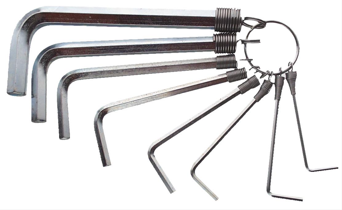 Stiftschl.satz 6kt. 2,0-10mm 8tlg.