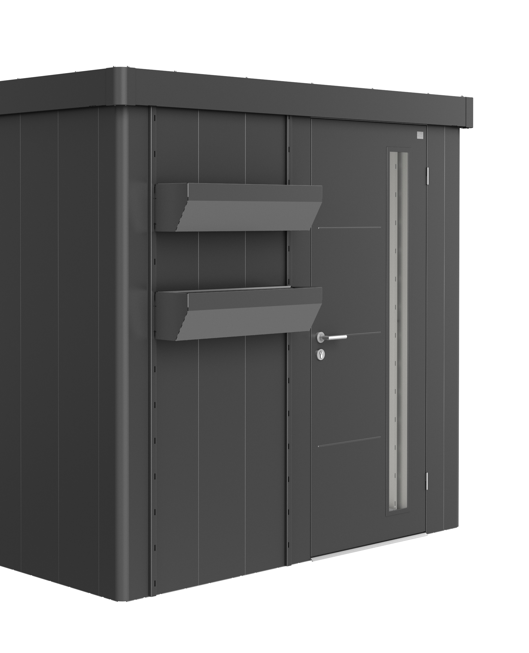 Biohort FloraBoard für Gerätehaus Neo dunkelgrau