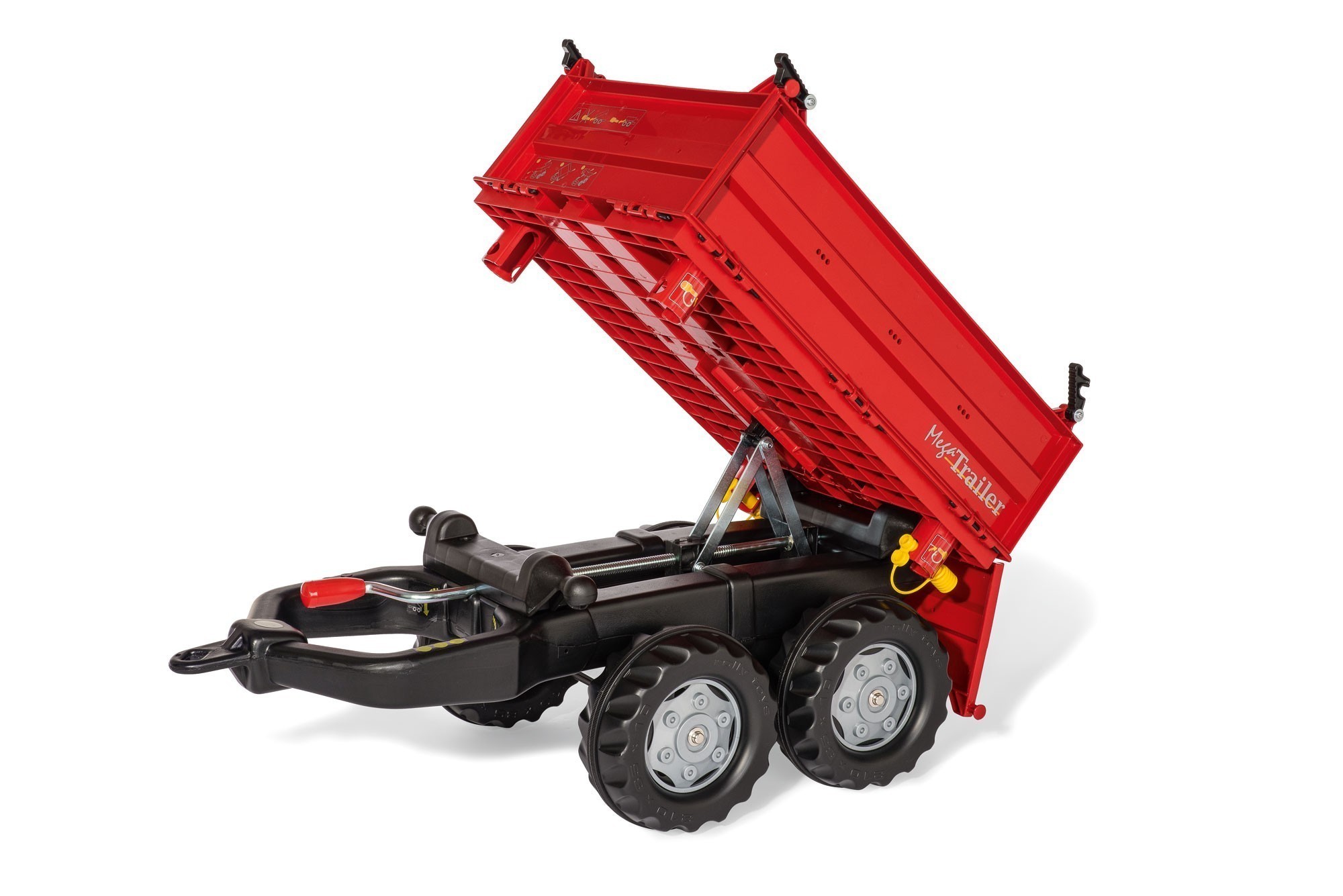 Anhäger für Tretfahrzeug rolly Mega Trailer rot - Rolly Toys
