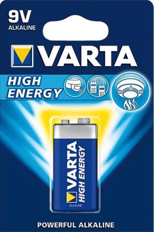 VARTA High Energie 9 Volt 1 Stück