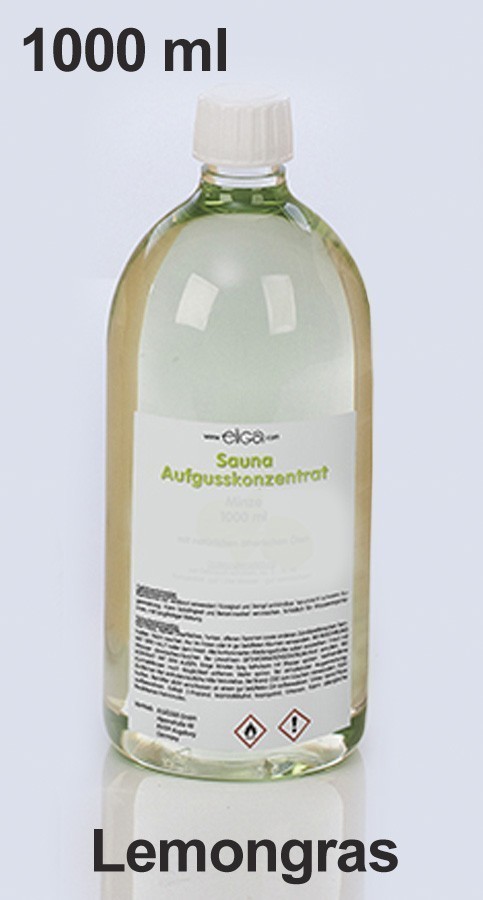 Eliga Sauna Aufgusskonzentrat Lemongras 1000ml