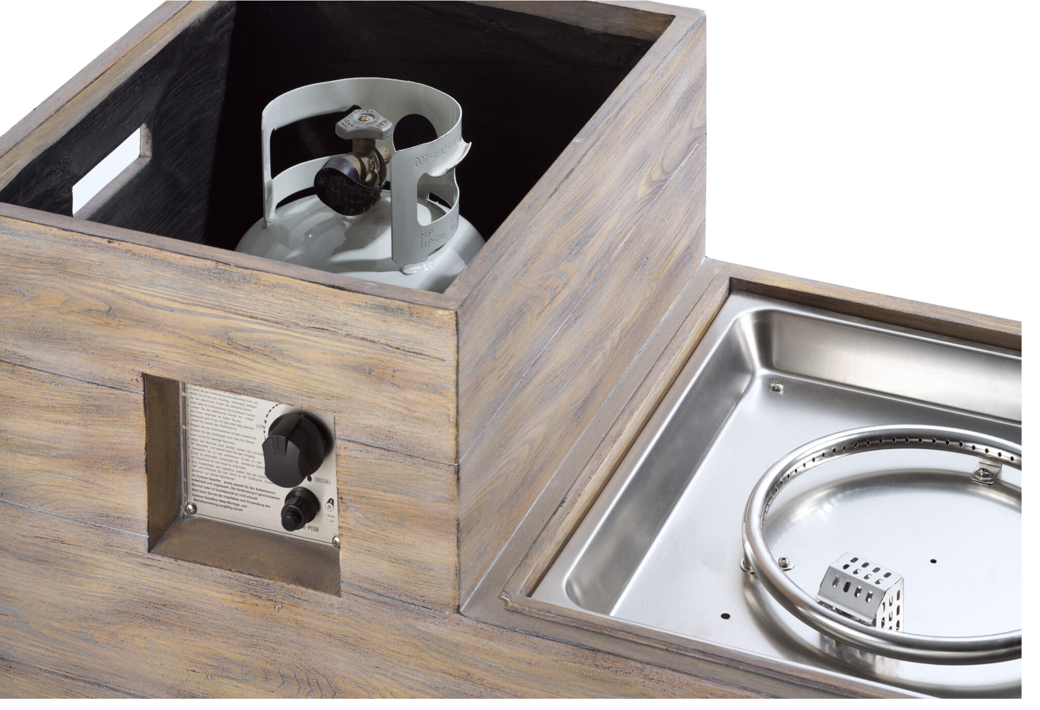 Clifton Gaskamin Compact Lounge Lime