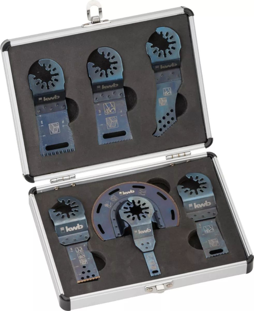KWB Universal-Set 7-tlg. im Alu-Koffer