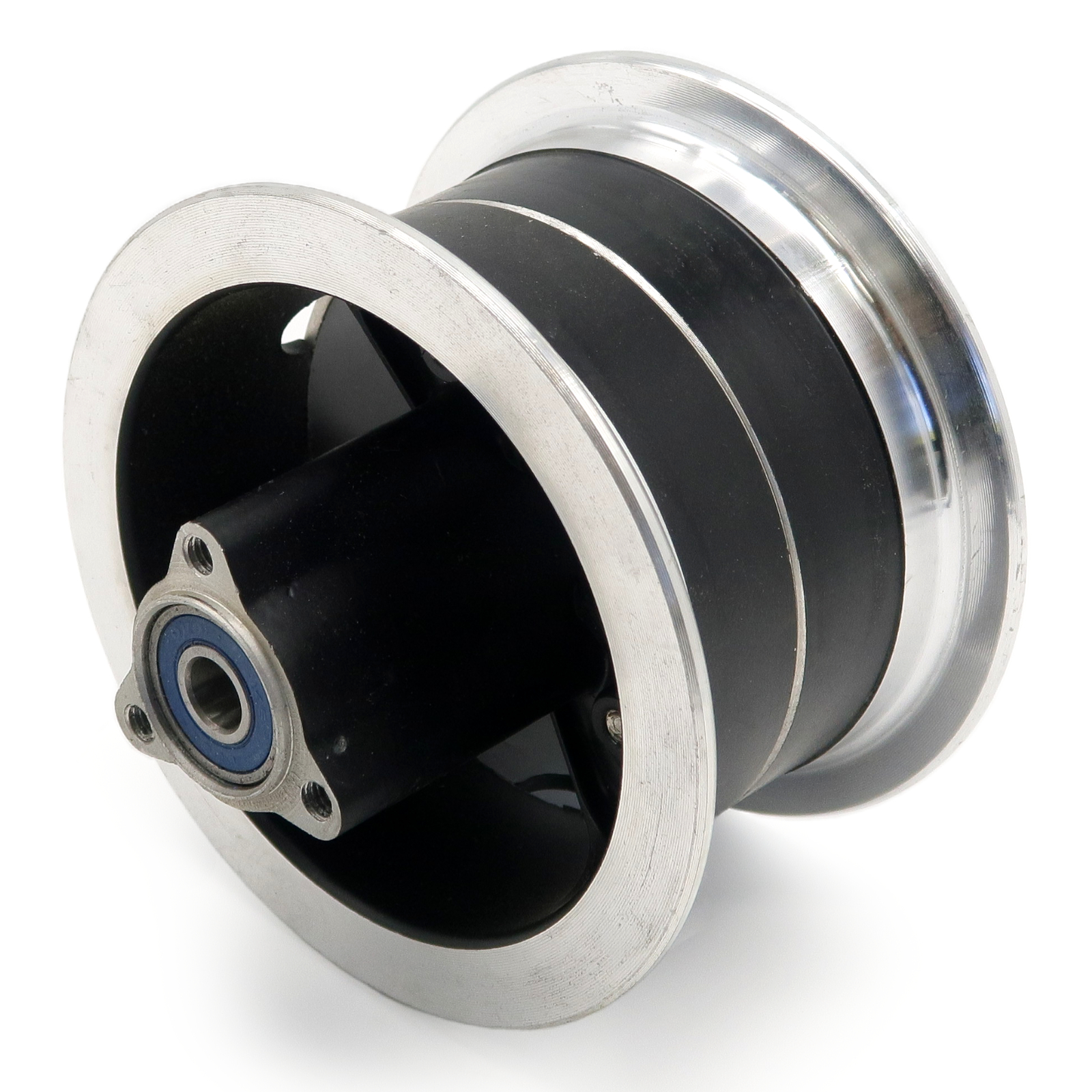 Rolektro Felge Vorderrad, schwarz / silber für Fun20V2