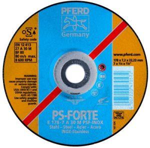 Schruppscheibe A30MPS V2A230x8,3mm gekr. Pferd