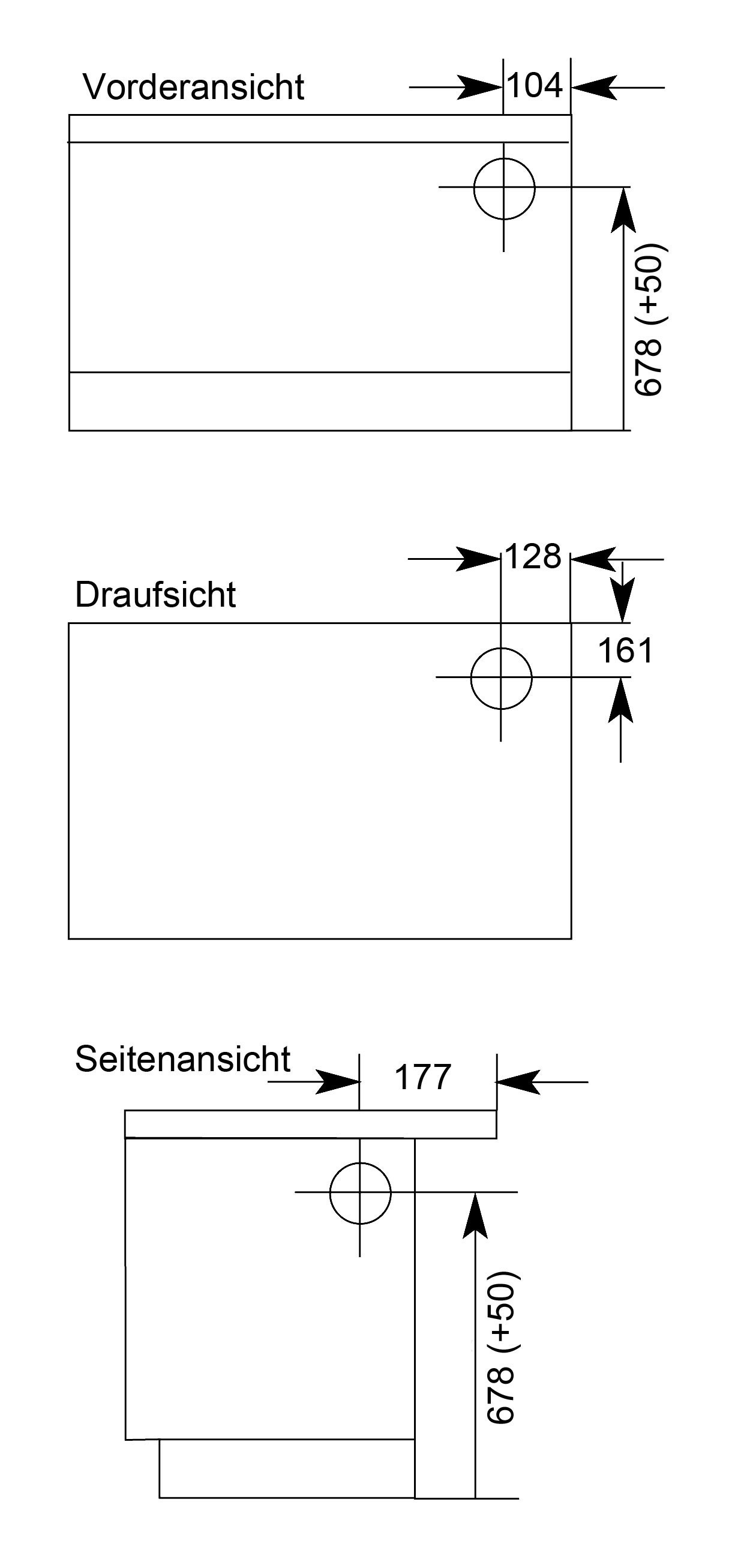 Küchenherd Wamsler K138CL Creative-Line schwarz Stahlfeld Ans rechts