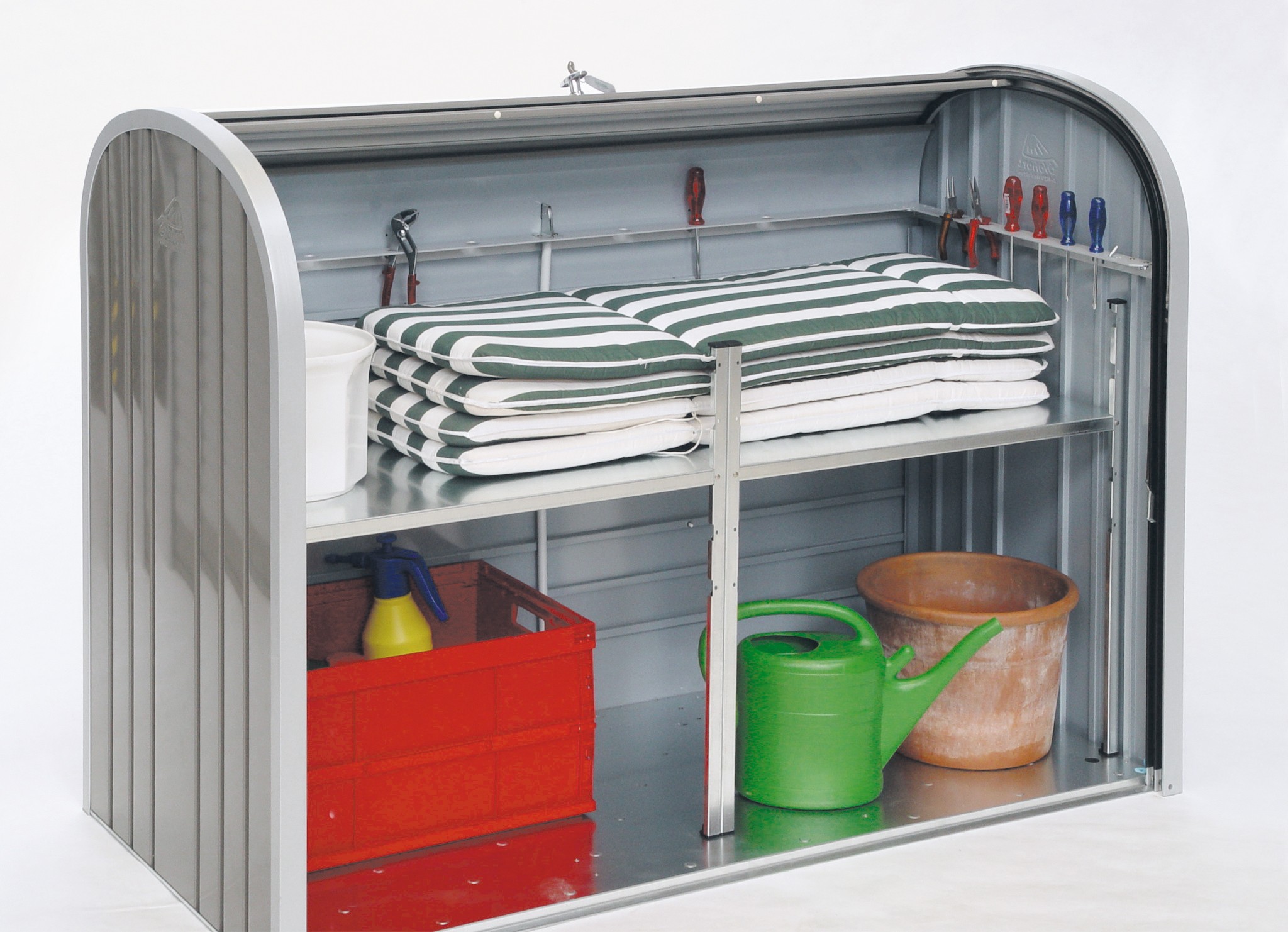 Gartenbox / Auflagenbox Biohort Storemax 190 quarzgrau