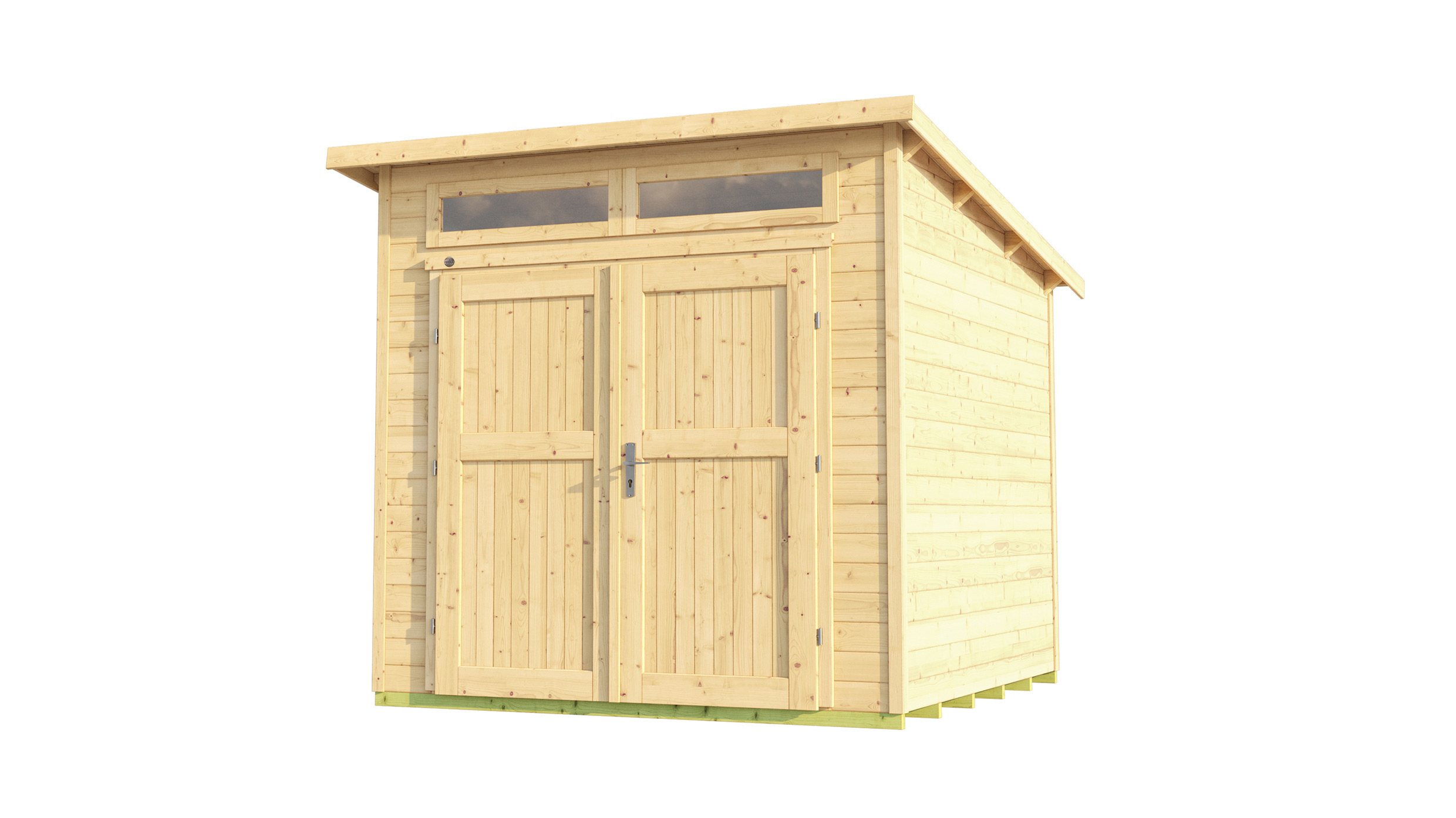 weka Gartenhaus 264 Gr. 1, 21 mm, natur, DT/OL