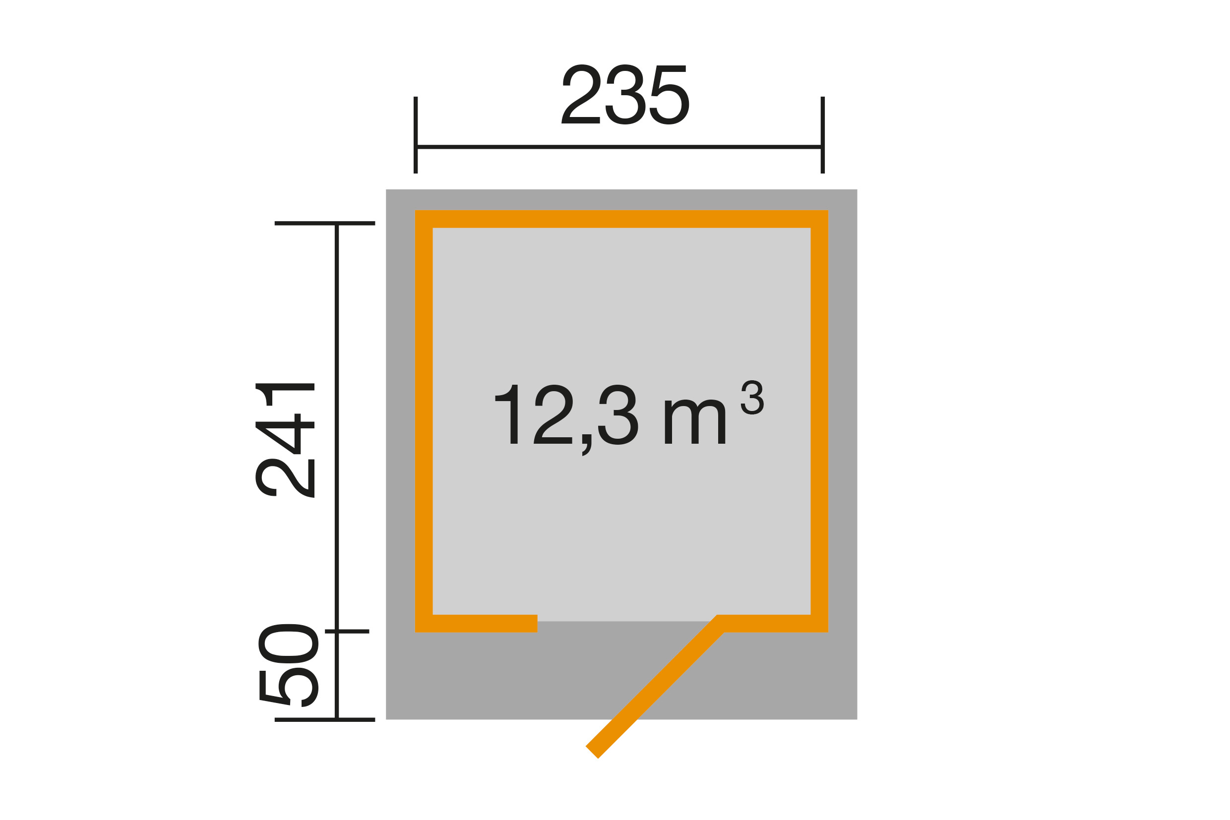 weka Designhaus 172 Gr. 1, grau, 28 mm weka Designhaus 172 Gr. 1, grau, 28 mm