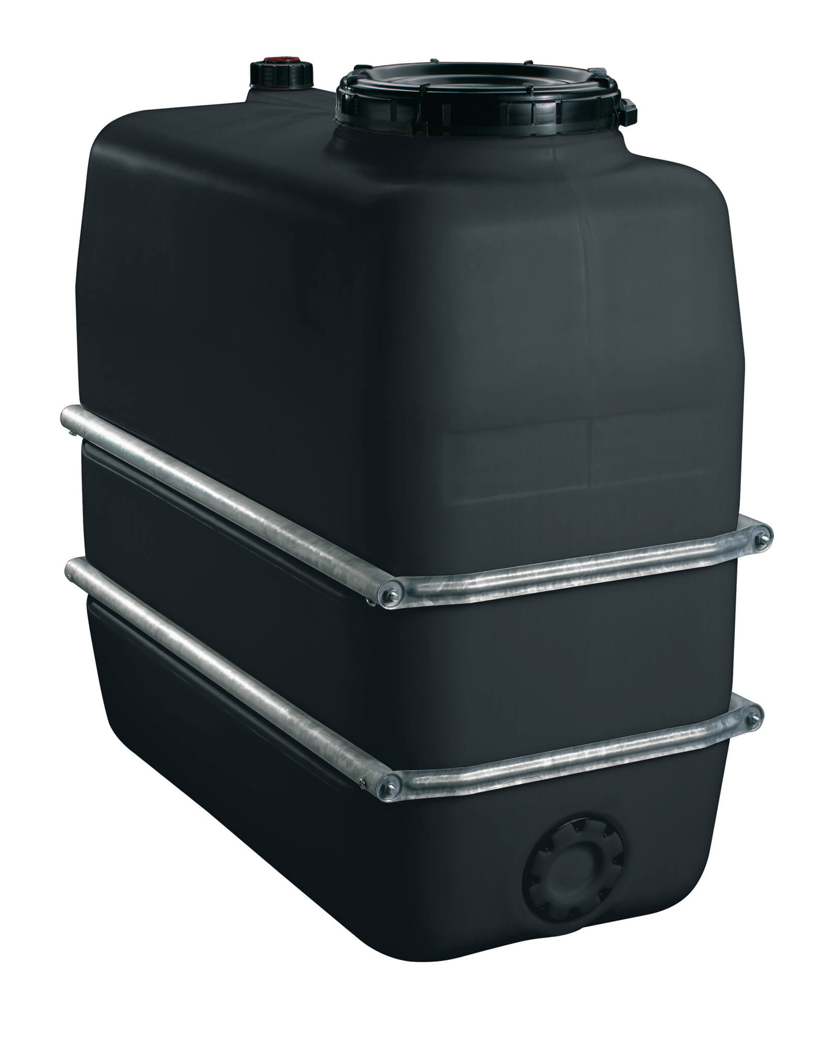 Wassertank / Wassercontainer Bewässerung rund mit Deckel (50L)