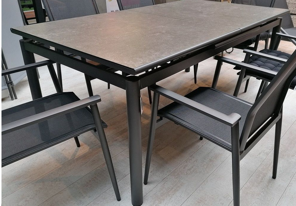 Ausziehtisch Beton Bornheim 180/240x100x76cm