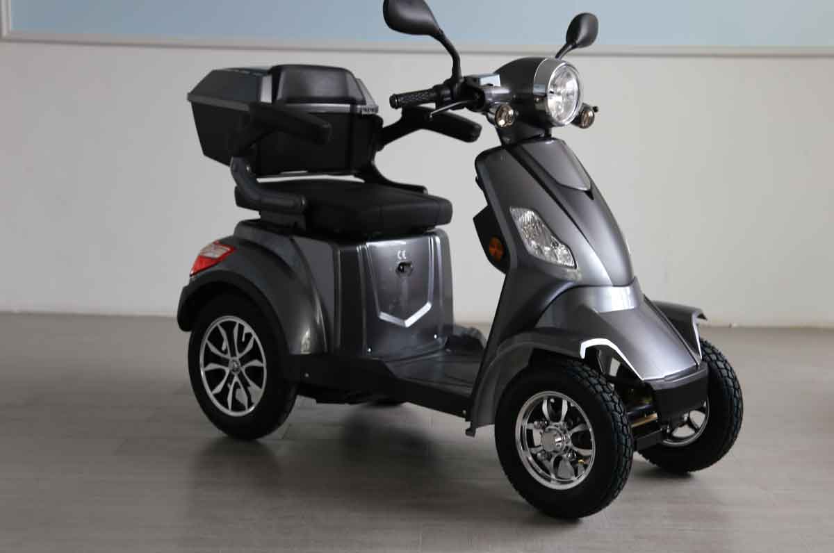 E Mobil Seniorenroller 25Km h Vitale 41-RS Lithium Akku rot