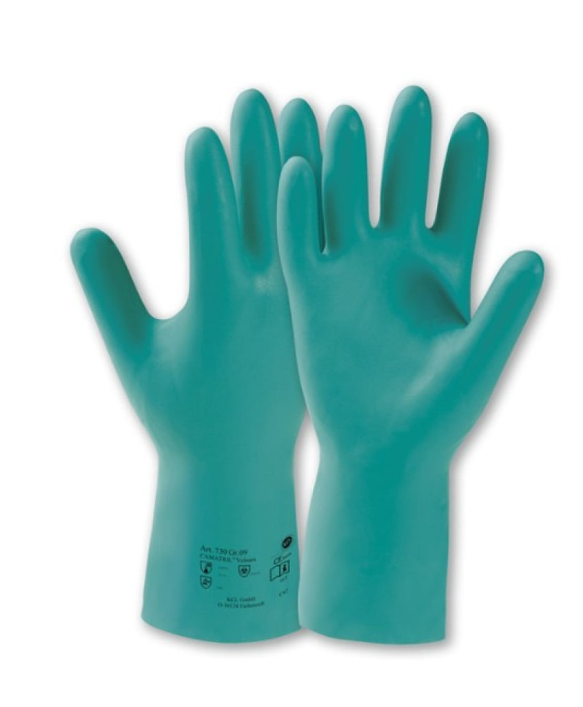 KCL Camatril® Velours 730 Chemikalienschutzhandschuhe 1 Paar Größe 10