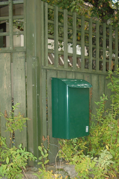 Briefkasten / Postkasten Safe Post Größe 14 racinggreen
