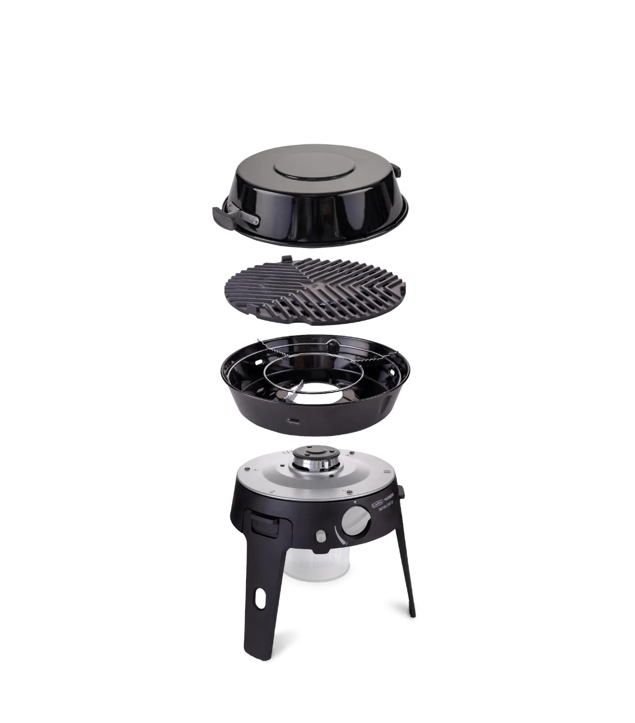 Safari Chef 30 HP Combo 30mbar 3 in 1 Campinggrill