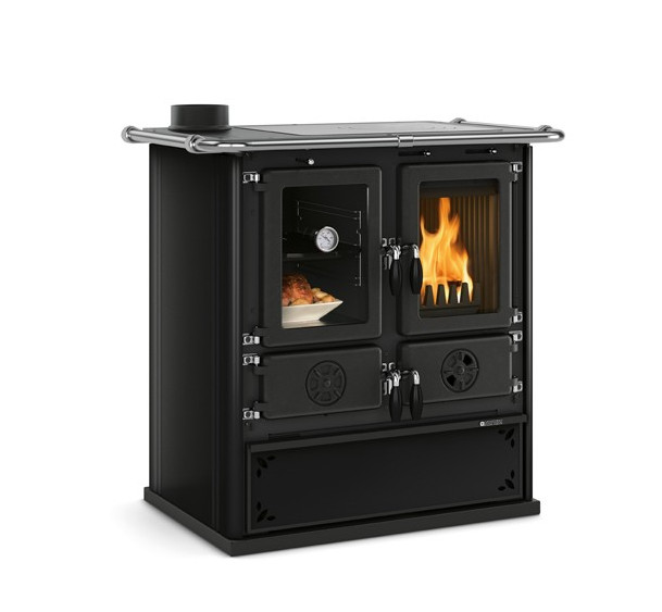 LA NORDICA® Küchenherd ROSETTA SINISTRA 5.0 STEEL schwarz 7,9kW li