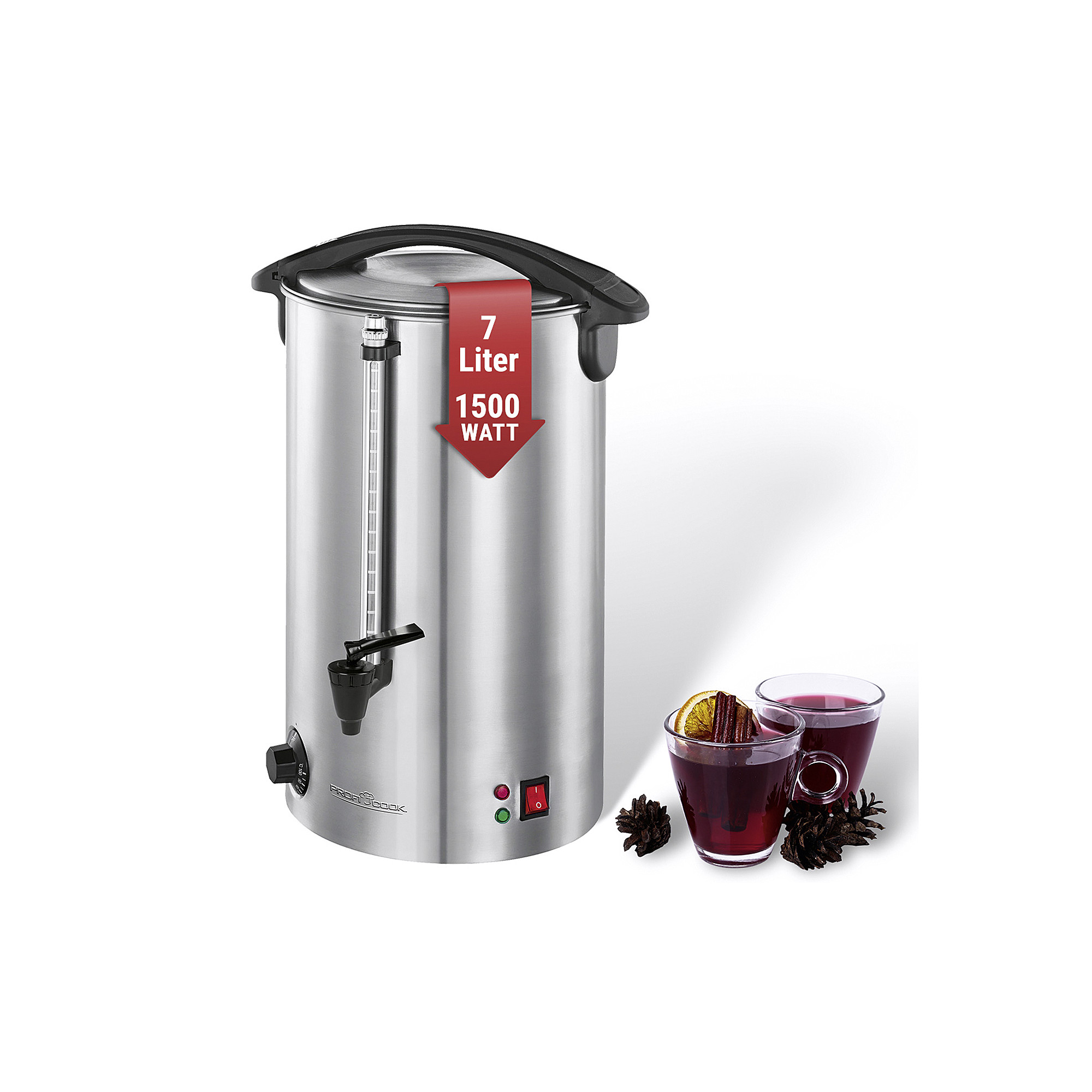 Heissgetränkeautomat 7 Liter 1500W