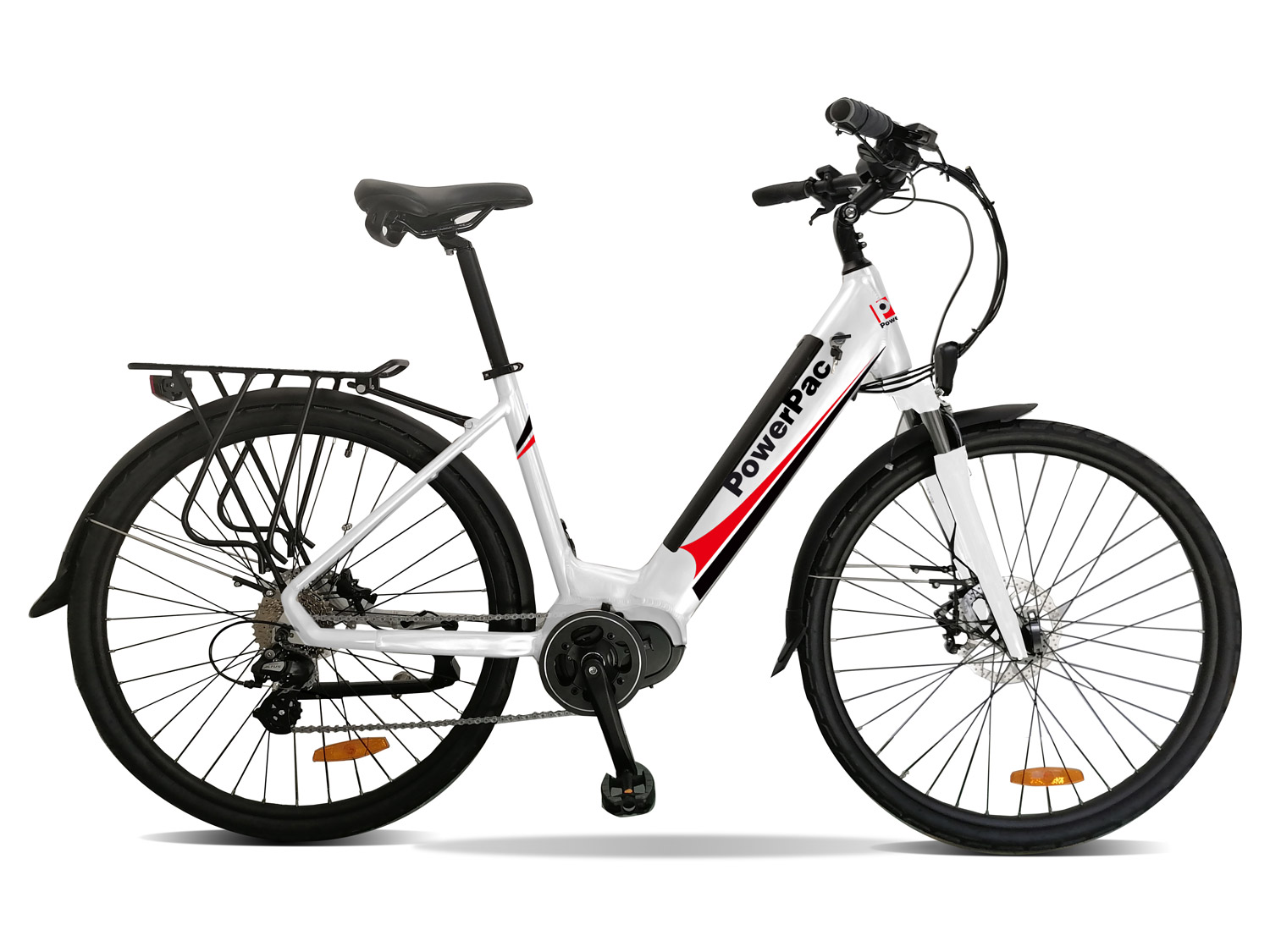 Elektrofahrrad Mittelmotor Citybike 700C 28"