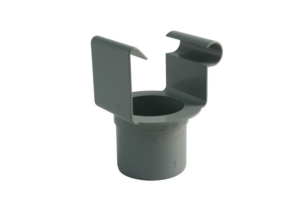 Marley Rinnenstutzen NW 70/53 mm Kastenform grau