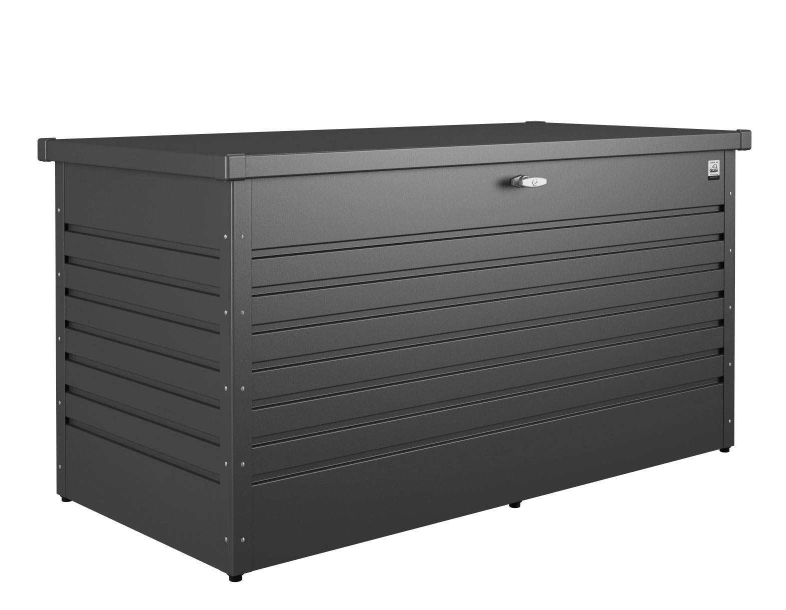 Gartenbox Auflagenbox Biohort Freizeitbox 160 dunkelgrau-metallic