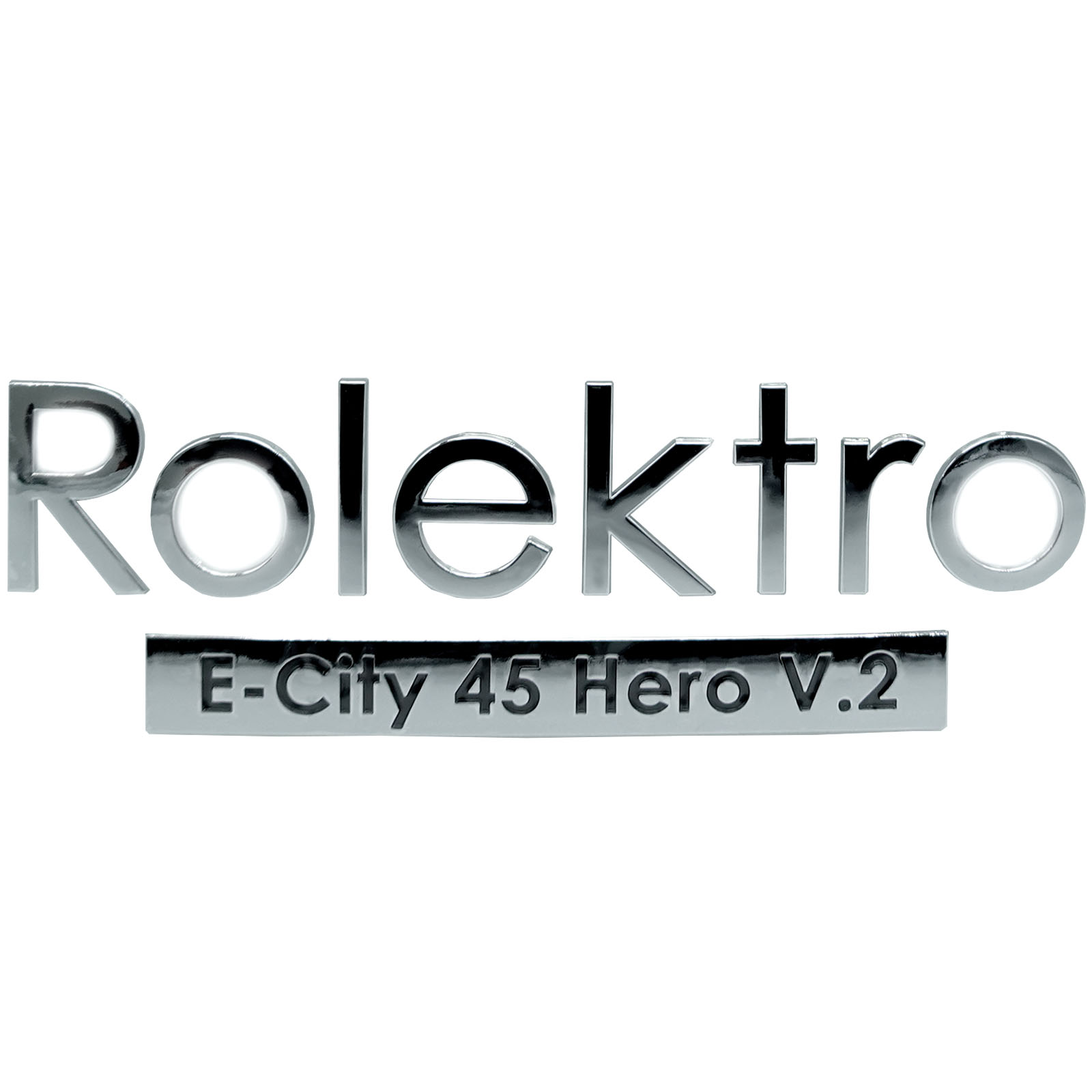 Rolektro Aufkleber Rolektro, Rolektro Logo, Verkleidung Seite für Hero