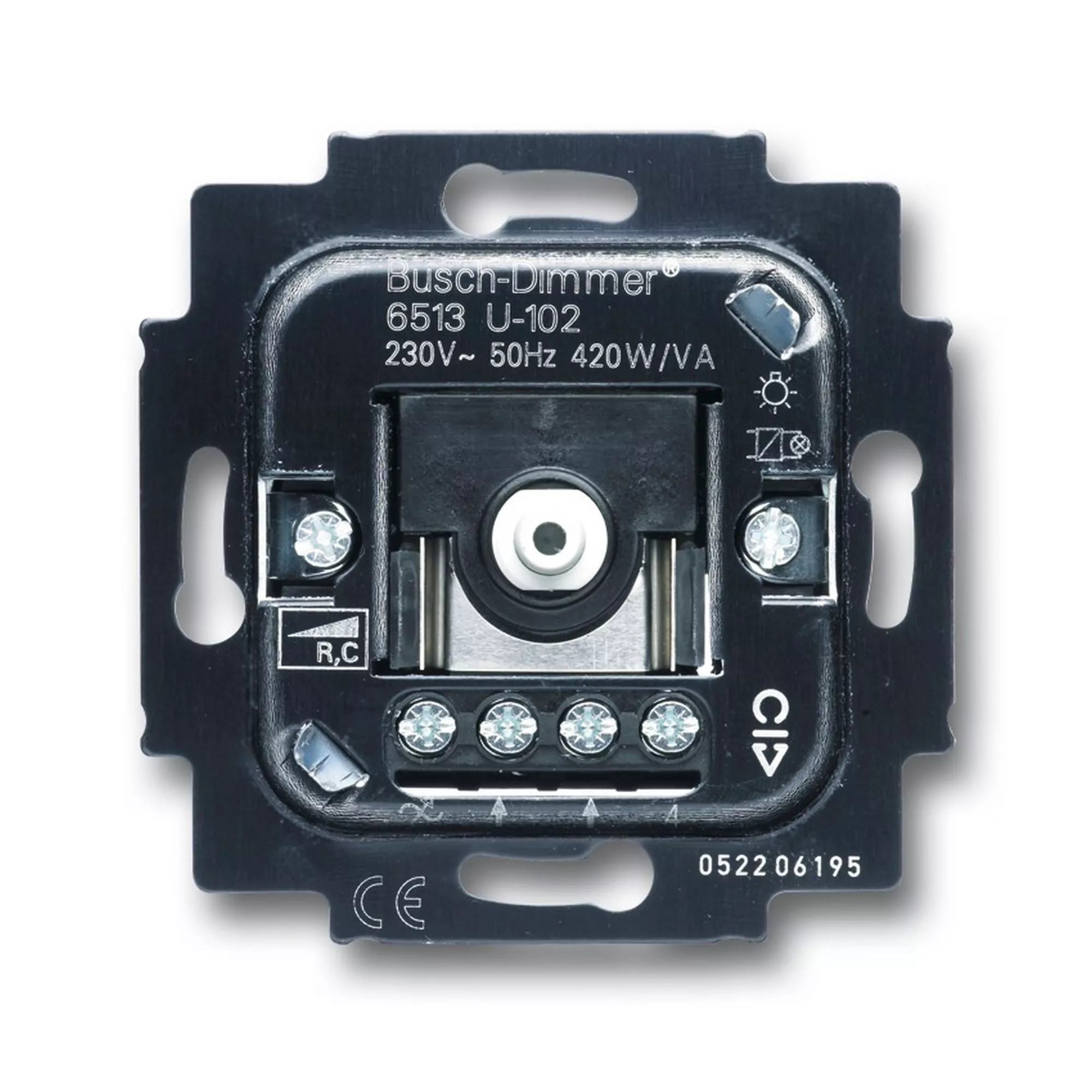 Busch-Jaeger Dimmereinsatz schwarz 40-420 W ohne Abdeckung
