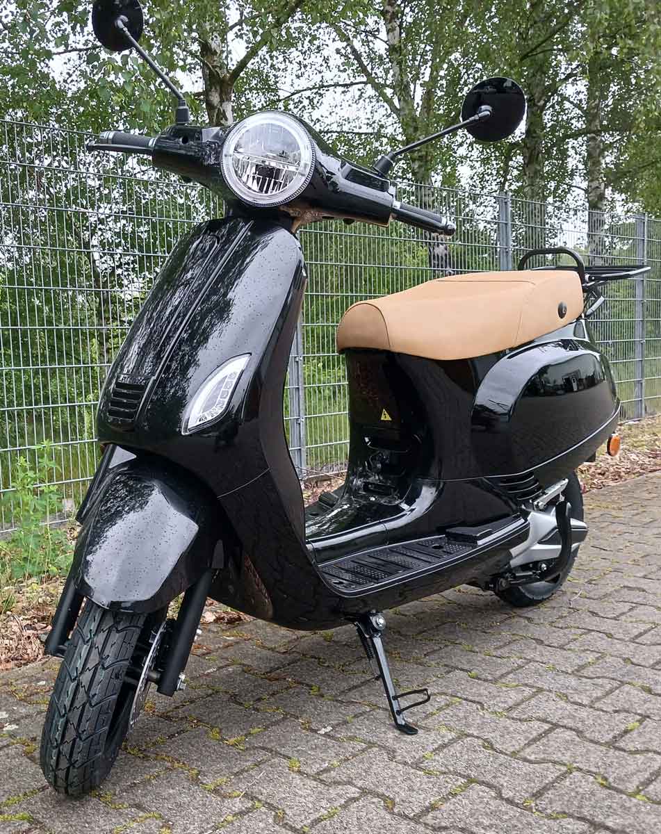 E Roller Elektroroller Ginabella Prima rot 45Kmh