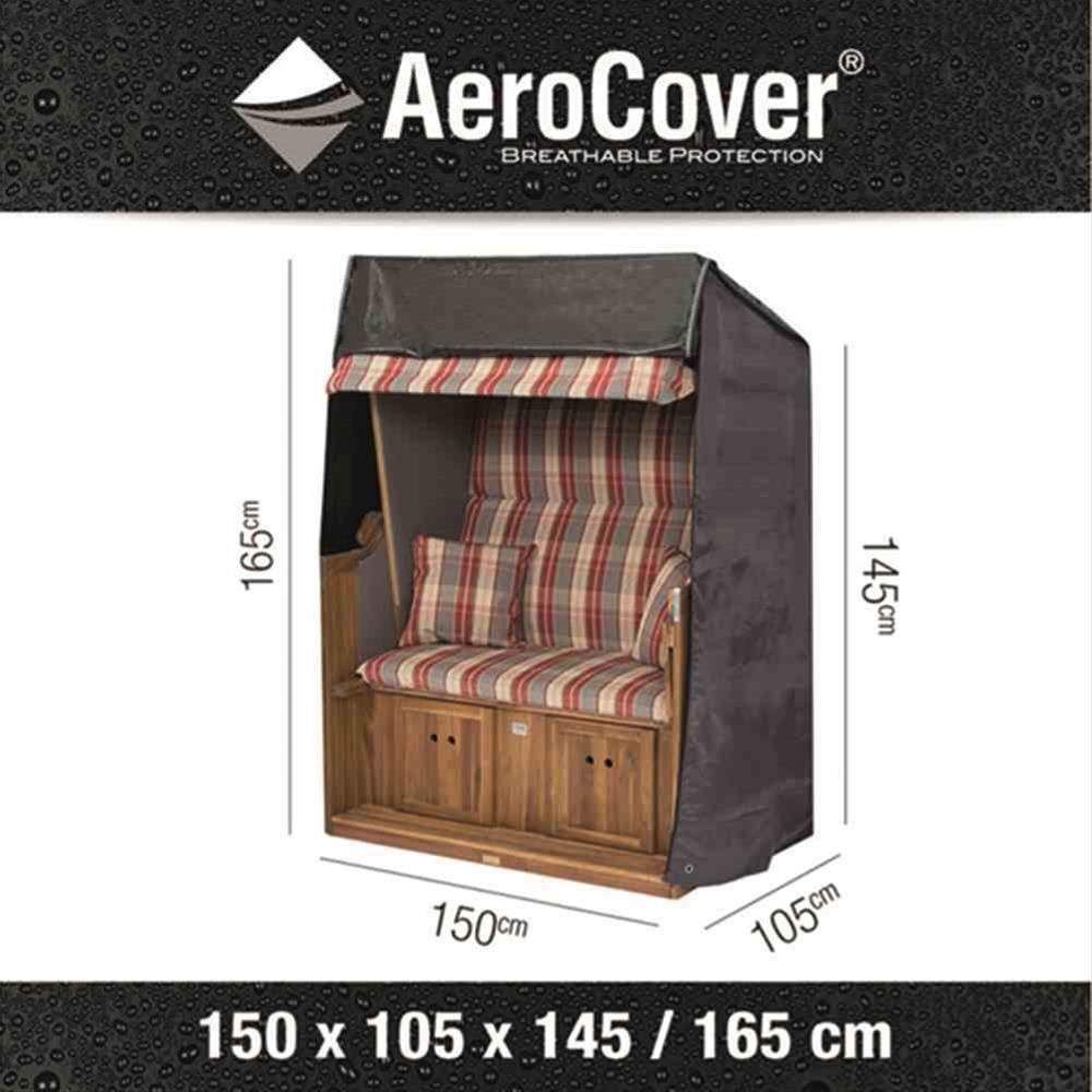 Schutzhülle für Strandkörbe AeroCover XL 150x105x165/145 cm
