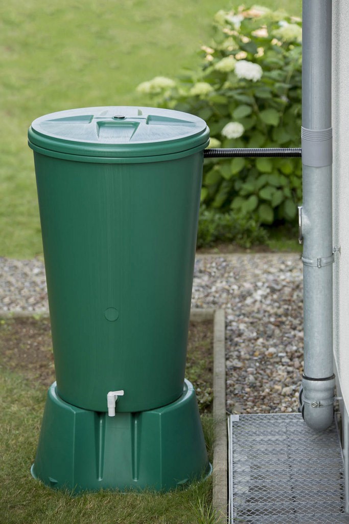 GreenLife Regensammler mit Filter 80-105mm braun