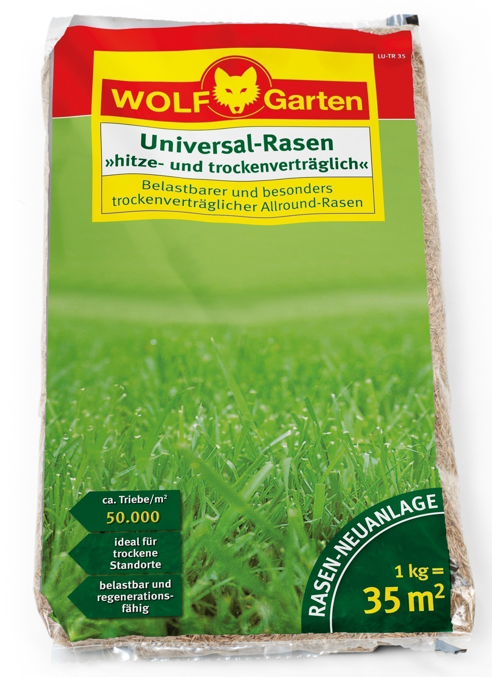 Wolf Garten Rasensamen / Saatgut Universal LU-TR für 35 m²