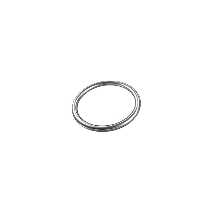 Runder Ring 6 mm, Edelstahl, geschweißt, SB-Box 2 Stück