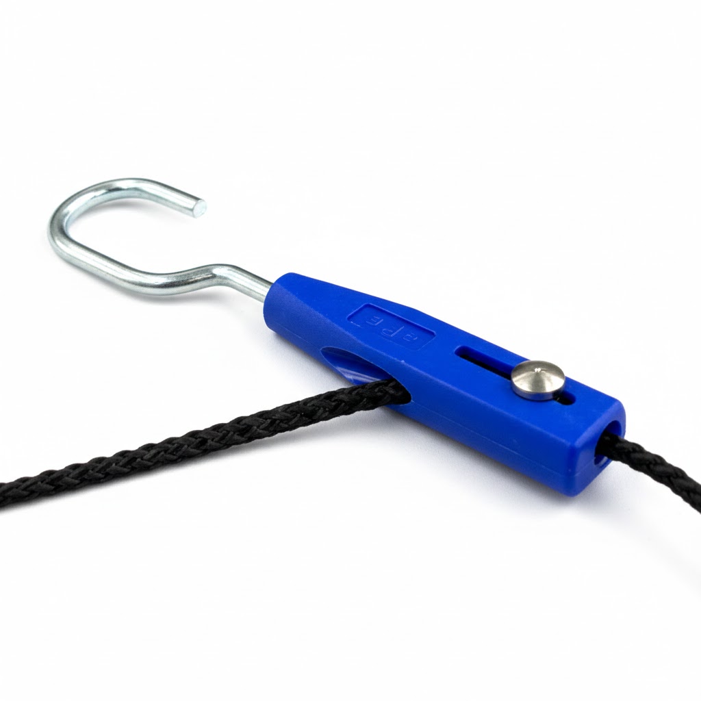 Dörner + Helmer Kunststoff-Seilklemme selbstsperrend – Für Seile Ø 3–6