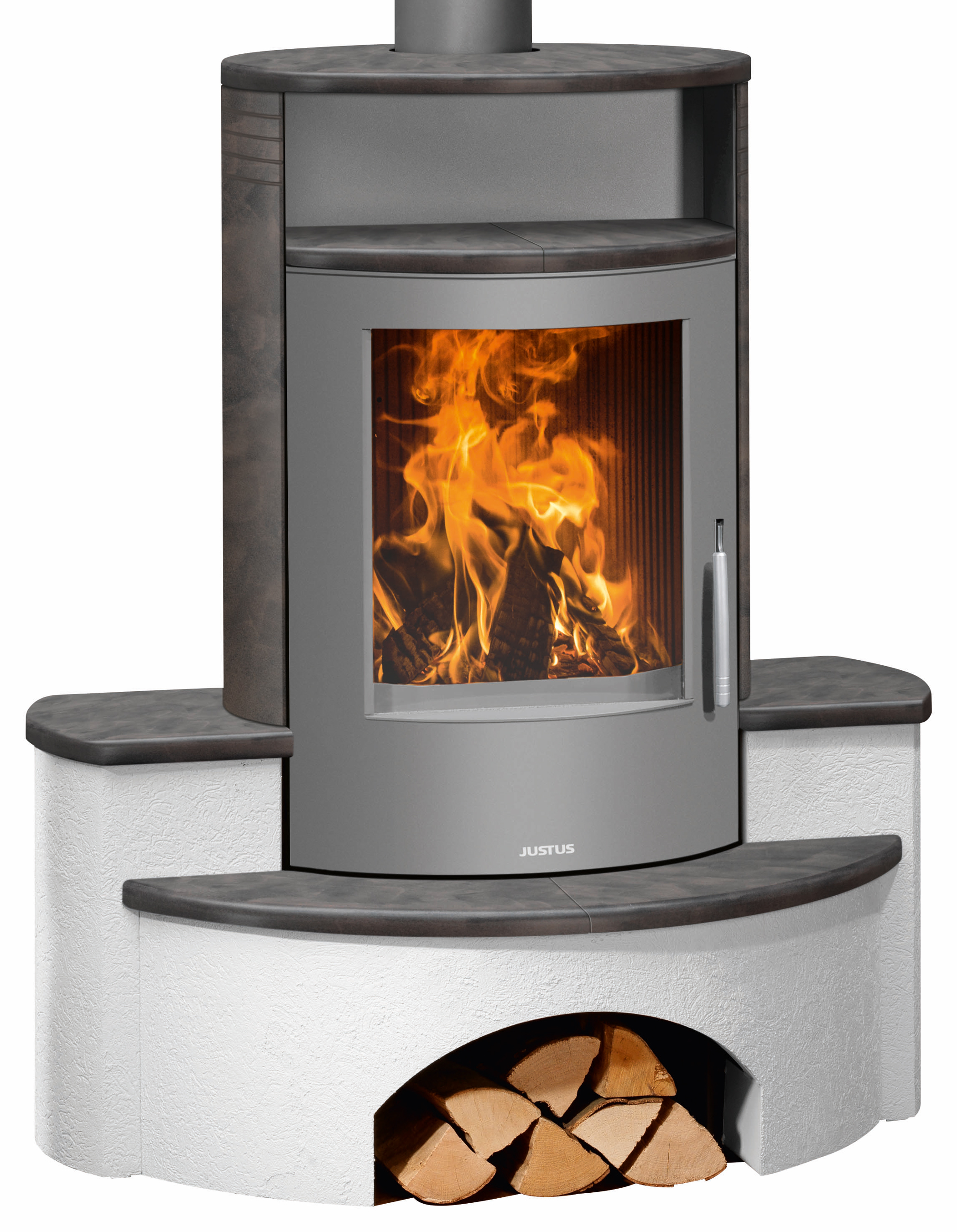 Kaminofen Justus Kaskade 2.0 raumluftunabh. Namib 6,5 kW