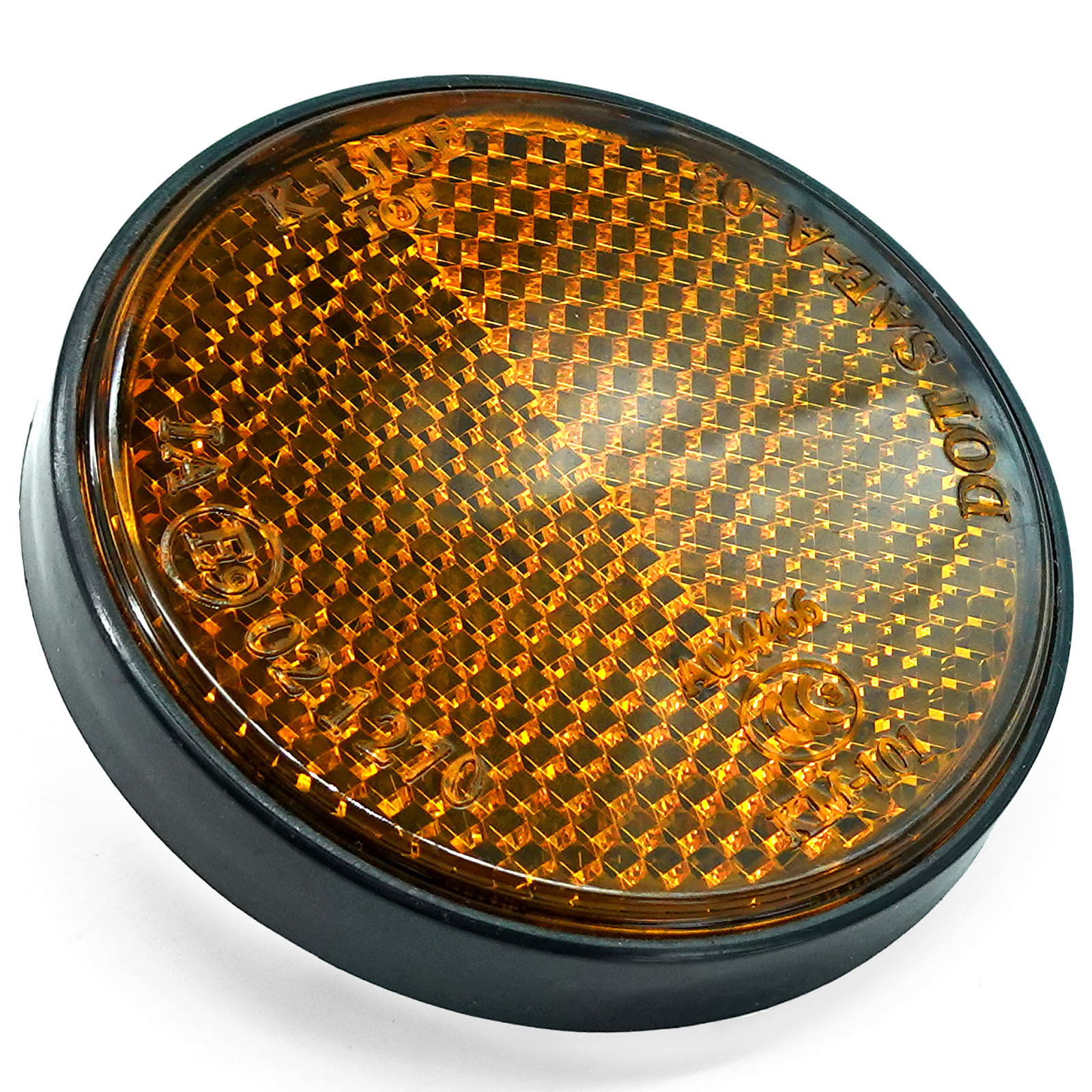 Rolektro Reflektor, rund, Orange, 1 Stück für BT200/City20/45/V2