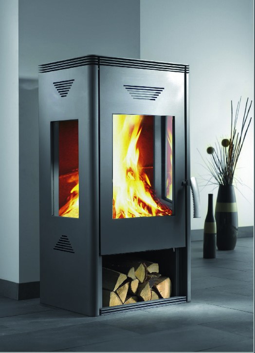 Wamsler Kaminofen Trion-H gussgrau 8 kW