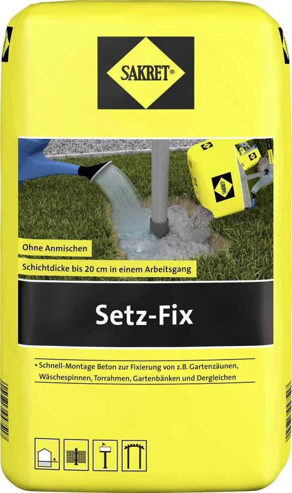 SAKRET® Setz-Fix Schnellbeton 25kg