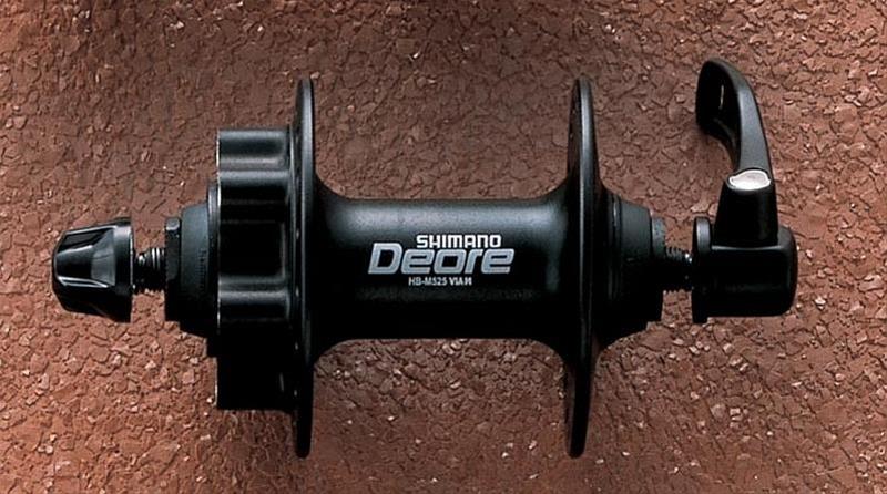 V-Radnabe Shimano Deore Scheibenbremse schwarz 32 Loch
