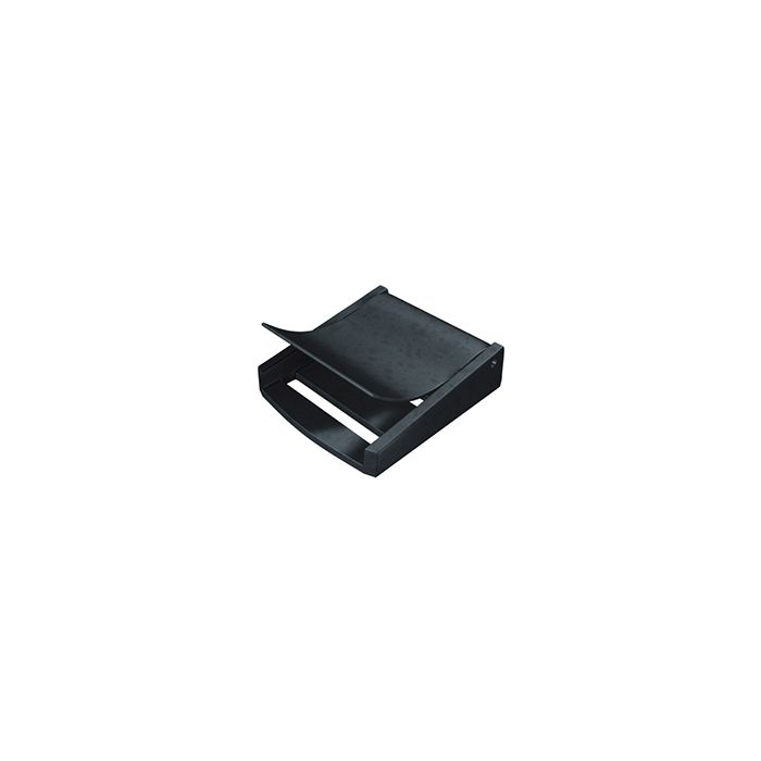 Klemmschnalle für Gurtband 25 mm, Kunststoff schwarz, 2 Stück