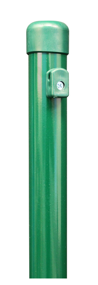 Zaunpfosten Alberts grün Ø38mm 2250 mm für Maschendrahtzaun
