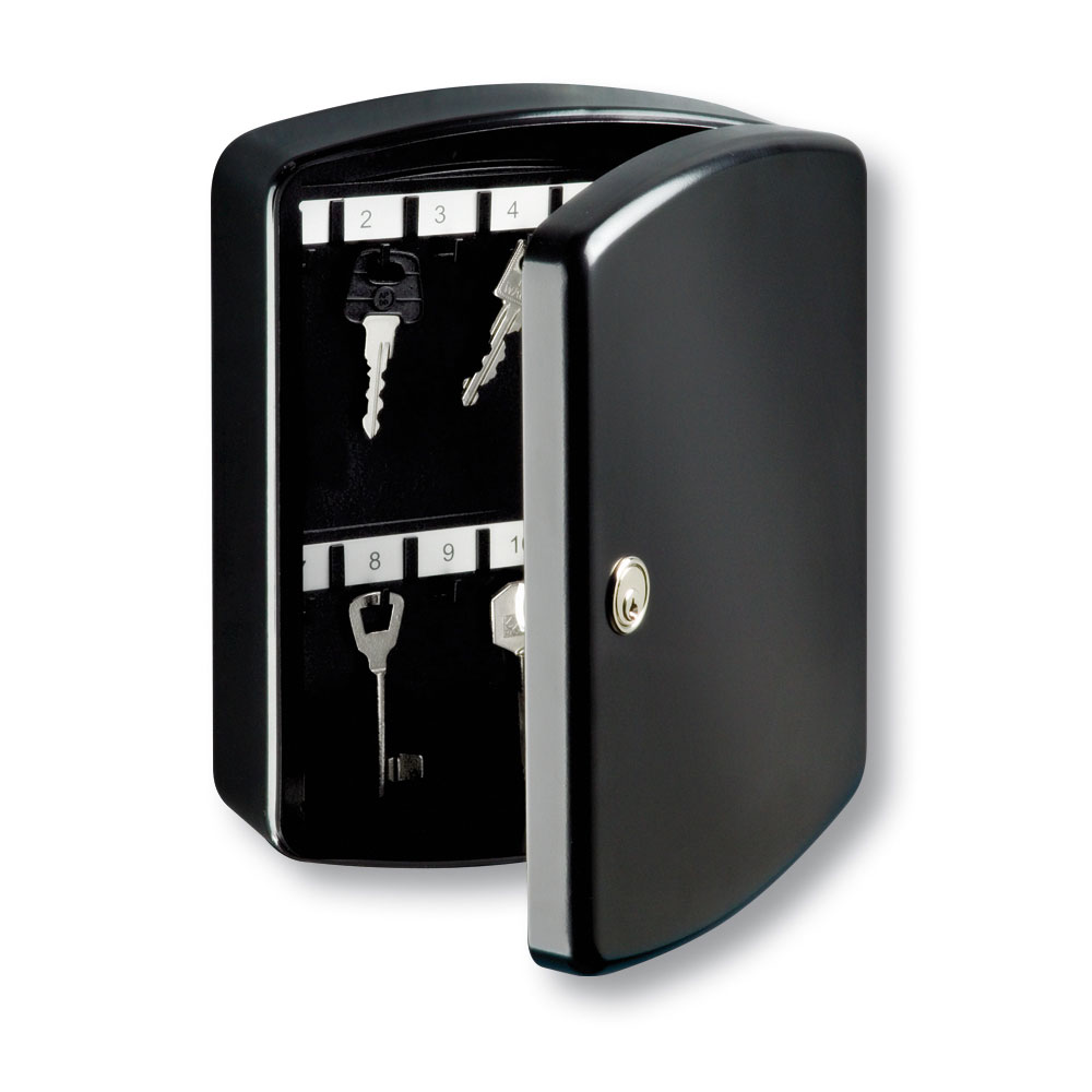 Burg Wächter Schlüsselkasten / Key-Box schwarz 255x200x75mm