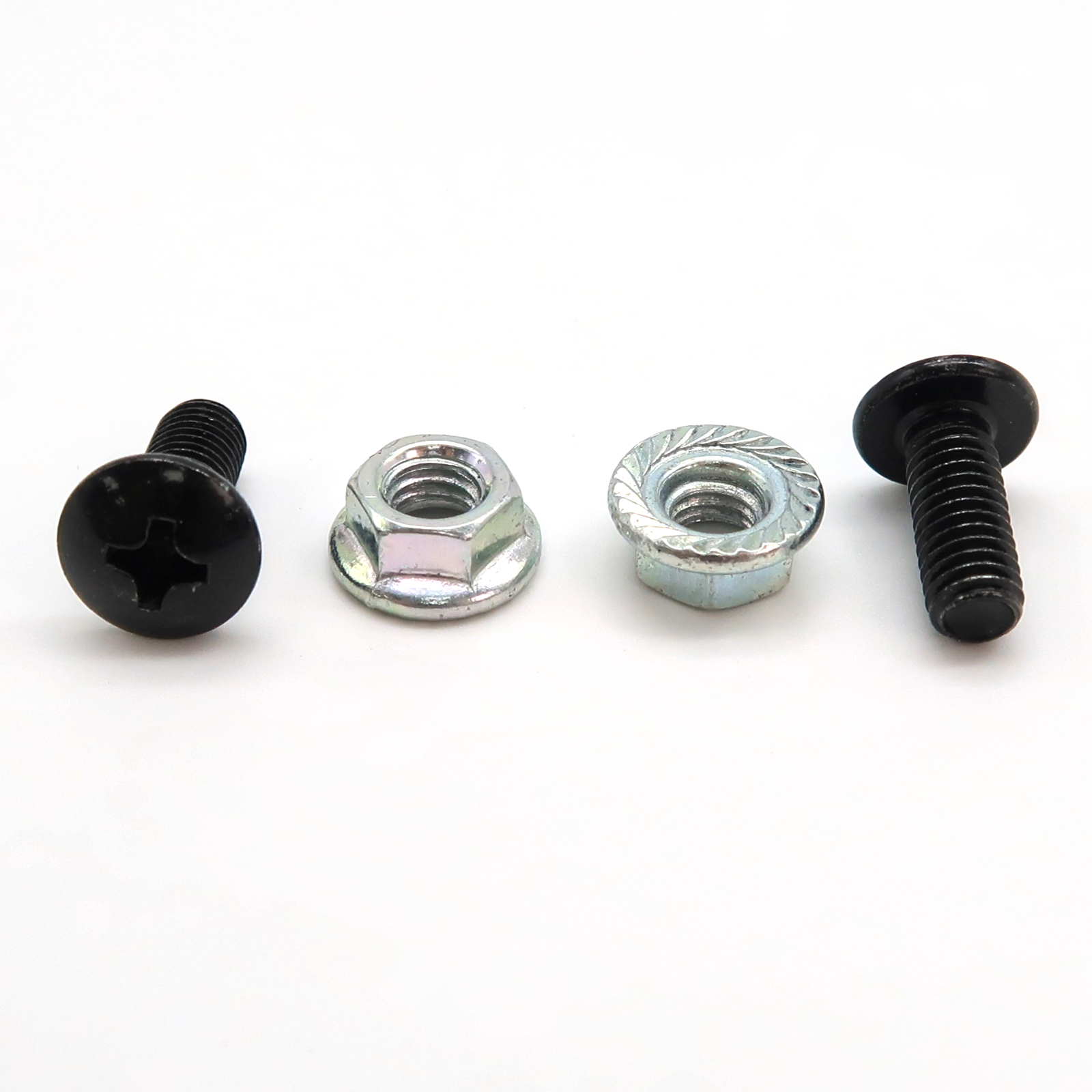 Rolektro Schrauben mit Muttern für Converter M5x12mm, 2Stück, MX4